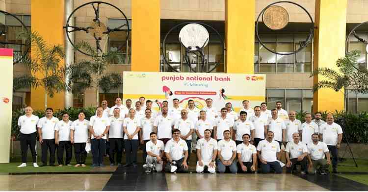 Punjab National Bank Celebrates 9th International Yoga Day