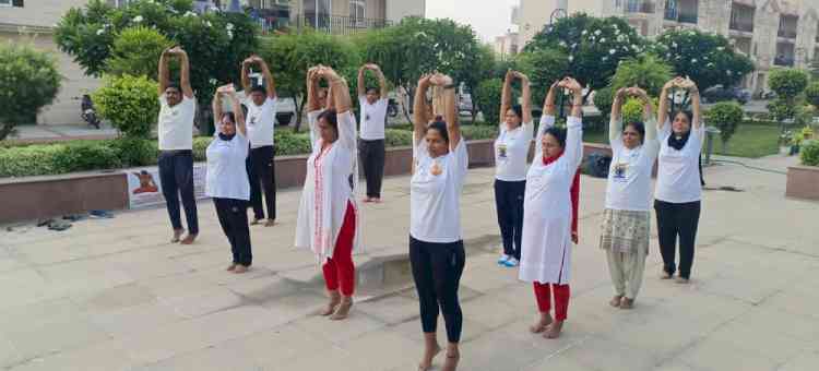 Signature Global celebrated International Yoga Day