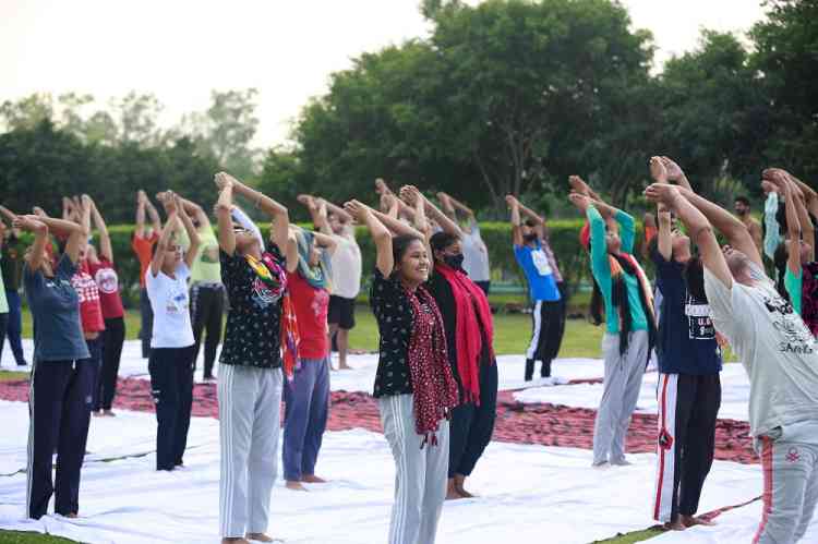 Trident Group Celebrates International Yoga Day across all its locations