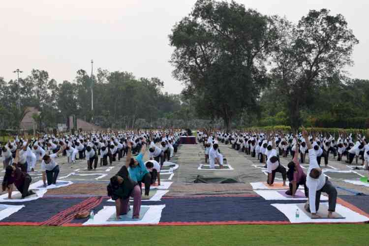 Vajra Corps Celebrates 9th International Day Of Yoga