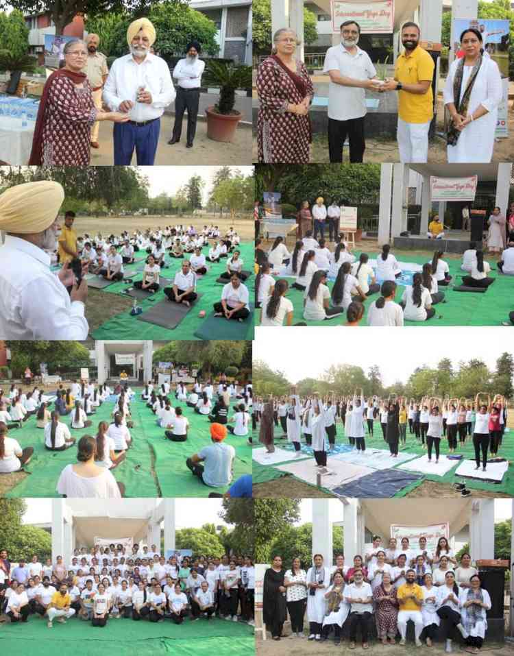 PAU CELEBRATES INTERNATIONAL YOGA DAY - NUTRITION AND YOGA: FOUNDATION TO HOLISTIC HEALTH