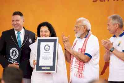 Yoga Day at UN sets record as Modi, Guterres stress its universality