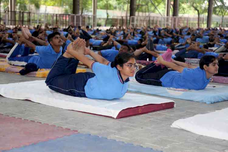 LPU celebrated 9th International Yoga Day with Passion and Enthusiasm at its campus