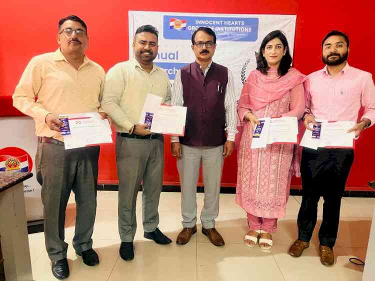 Innocent Hearts Group of Institutions conducts Research Work Appreciation Ceremony