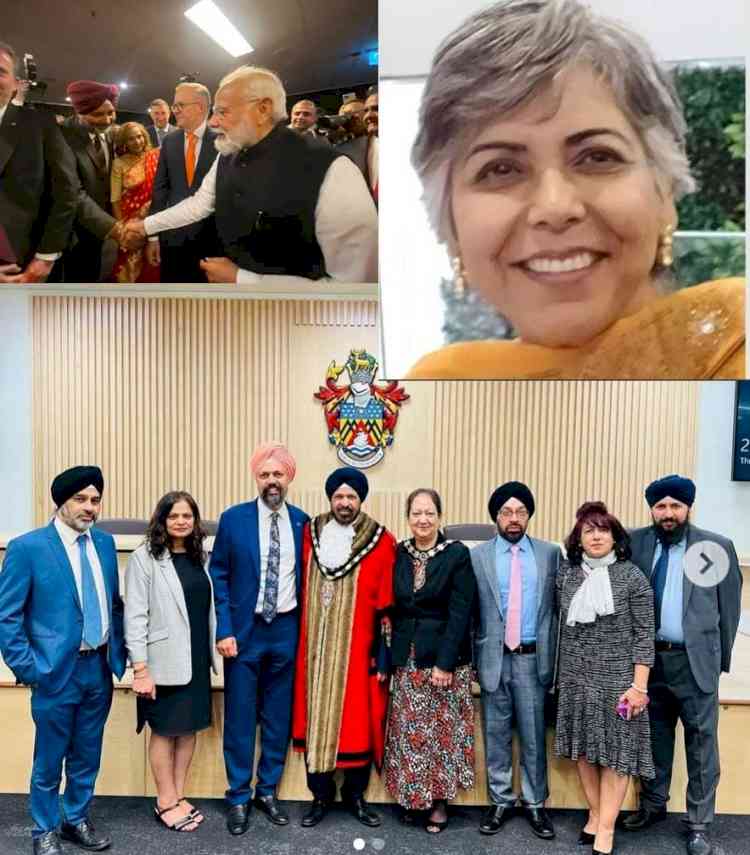 PAU ALUMNI MEET INDIAN PM MODI IN Oz, APPOINTED AS MAYOR IN UK, AWARDED FOR SOCIAL SERVICE