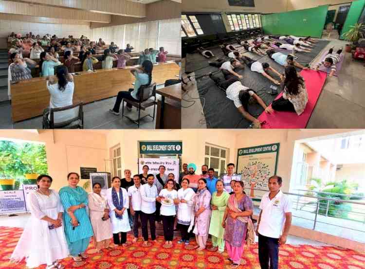 International Yoga Day celebrated with gusto at PAU