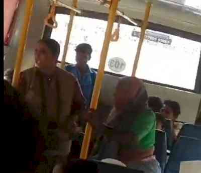 Conductor slaps old woman in K'taka bus, video goes viral