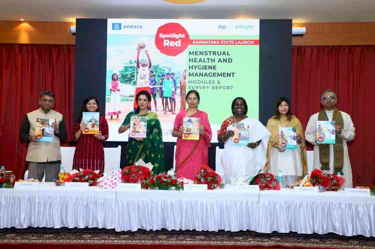 Amrita Vishwa Vidyapeetham collaborates with UNESCO to launch Menstrual Health and Hygiene Campaign in Bengaluru