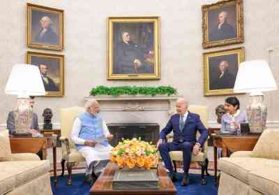 Jet engine co-production, armed drones and tech rush in Modi-Biden talks