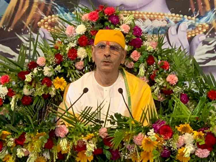 Gurupurnima Mahotsav Satsang of Shri Sudhanshu Ji Maharaj begins at Shivdham Ashram