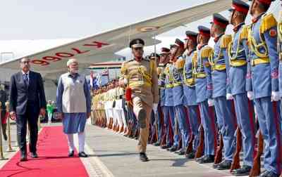 PM Modi arrives in Egypt, says confident that visit will strengthen ties