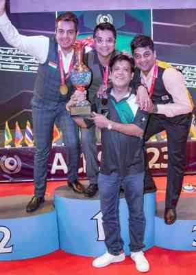 India B side wins gold medal in Team Snooker Championship