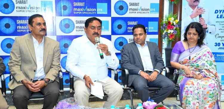 Sharat Maxivision Eye Hospitals celebrates 30th anniversary with inauguration of two new clinics