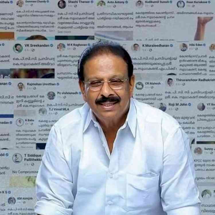 Will not resign, continue in post, says Congress' Kerala chief Sudhakaran