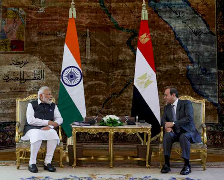 India, Egypt sign pact to elevate bilateral relation into ‘strategic partnership’