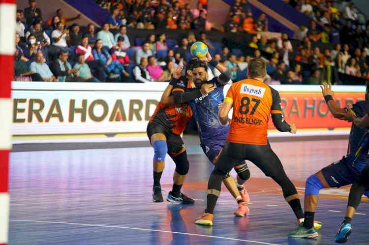 Maharashtra Ironmen Crowned Champions of the Inaugural Premier Handball League season after a dominant display in the final against the Golden Eagles Uttar Pradesh