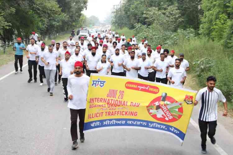 “Walk-And-Run” Marathon by Khanna Police