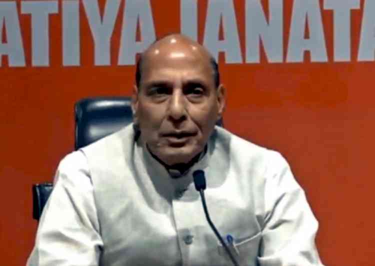 Border situation with China matter of perceptional difference: Rajnath Singh