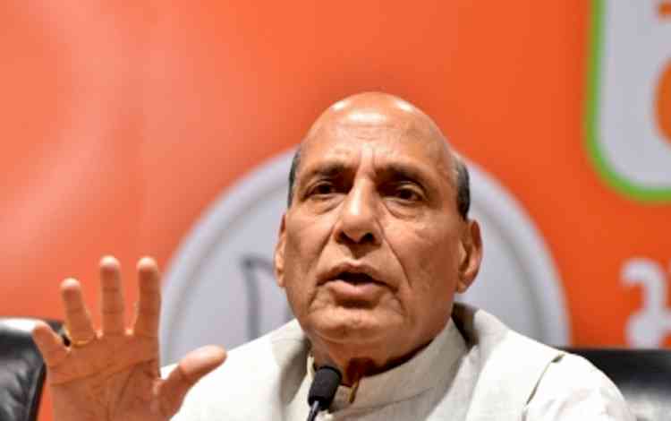 Pakistan-occupide-Kashmir is a part of India: Rajnath Singh