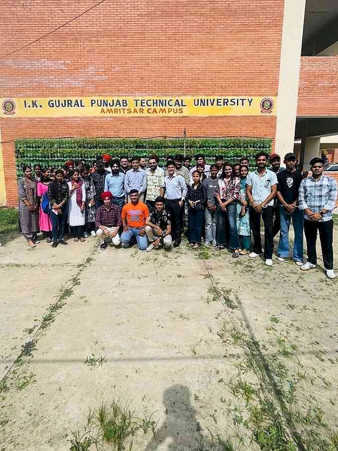 IKGPTU Amritsar Campus organised awareness program on “Protection of Mother Earth”