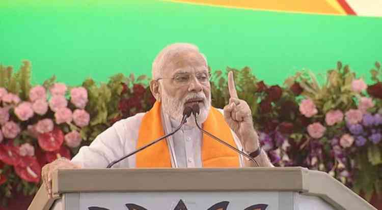 Oppn unity due to fear of jail, says PM Modi