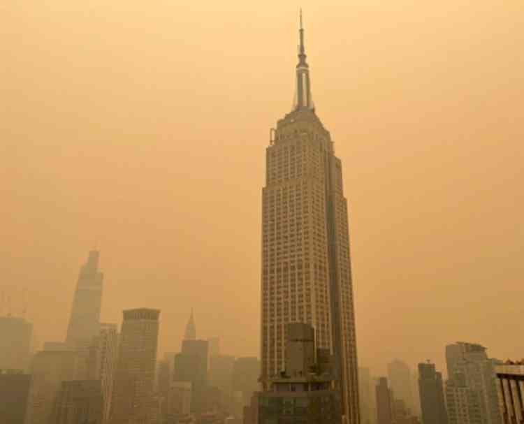 Air quality alert issued across New York as Canadian wildfire smoke returns