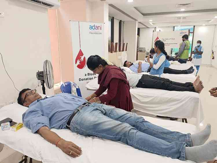 Adani Foundation concludes nationwide blood donation drive on Gautam Adani’s 61st Birthday