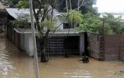 Waterlogging in parts of Patna after overnight rain