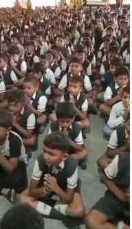 Alleged forceful Islamic verses recital by school students on Bakrid sparks row in K’taka  