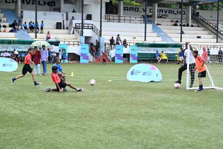 Premier League and British Council deliver football development activity in New Delhi and Goa for school students  