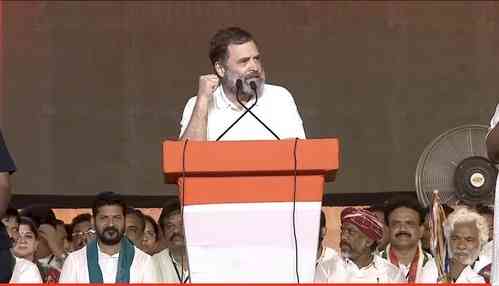 Karnataka will be repeated in Telangana, says Rahul Gandhi