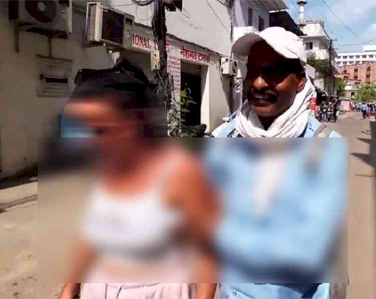 Video of foreign woman being touched inappropriately in Jaipur surfaces, police search for auto driver