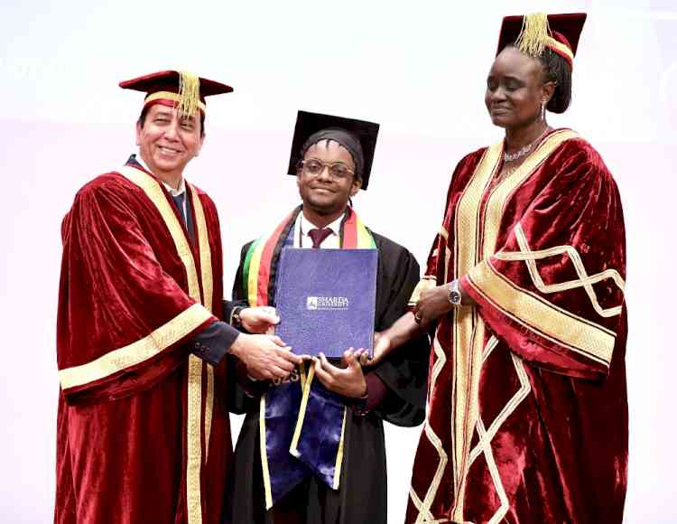 Sharda University organized the Graduation Ceremony 2022-23 specifically dedicated to its international students  
