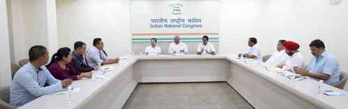 Kharge chairs strategy meet to discuss Congress' poll preparedness in Mizoram