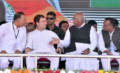Rahul has always fought for truth, party will fight BJP's conspiracy: Kharge