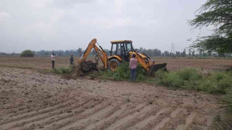 GLADA removes encroachments over hundreds acres of land in Koom Kalan