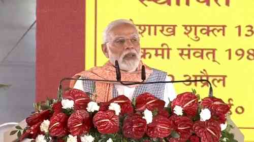 'Gita Press no less than temple', PM says in Gorakhpur