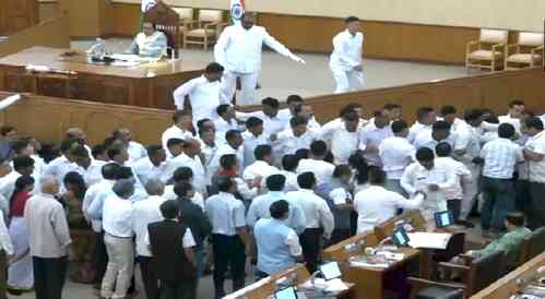 Tripura Assembly Speaker suspended Congress MLA for entire session for ‘derogatory remarks’