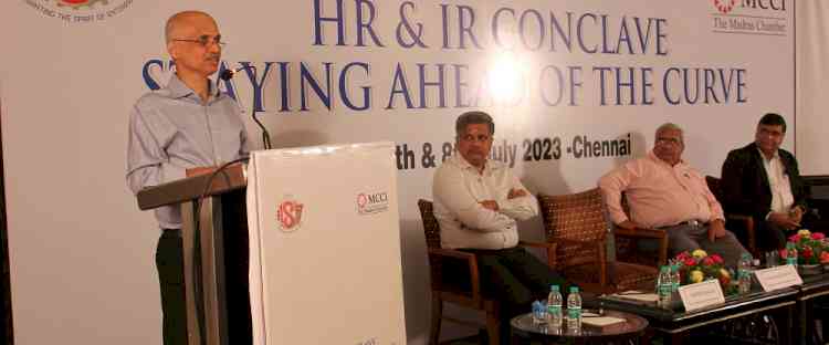 MCCI organised 2-day HR & IR conclave - ‘Staying Ahead of the Curve’ in Chennai 