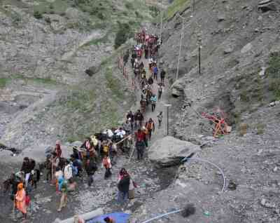 Amarnath Yatra temporarily suspended due to bad weather