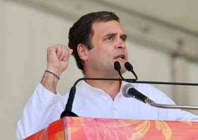 Rahul interacts with farmers in Haryana's Sonepat