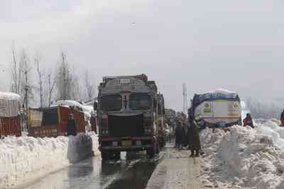 Jammu-Srinagar highway closed due to landslides