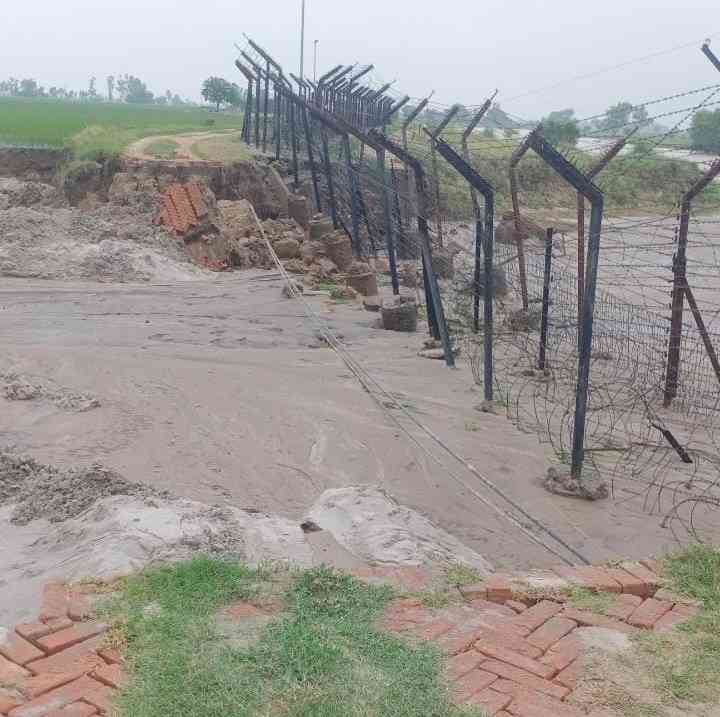 Repair work of damaged fencing to be completed by tomorrow