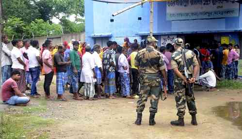 Bengal panchayat polls: Re-polling in certain booths under central armed forces cover on Monday