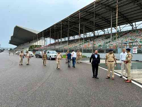 District police, administrators meet to discuss high-level security for MotoGP Bharat