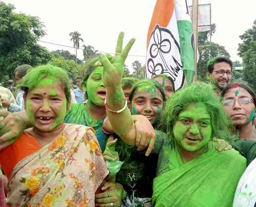 Rural poll trends: Trinamool winning big; BJP pips Congress-Left for second spot