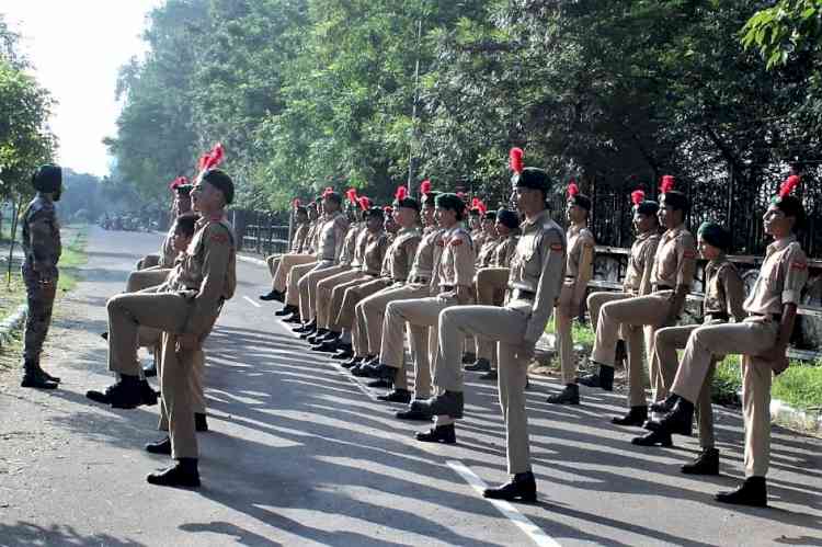 10 days NCC Combined Annual Training Camp started at IKGPTU Campus