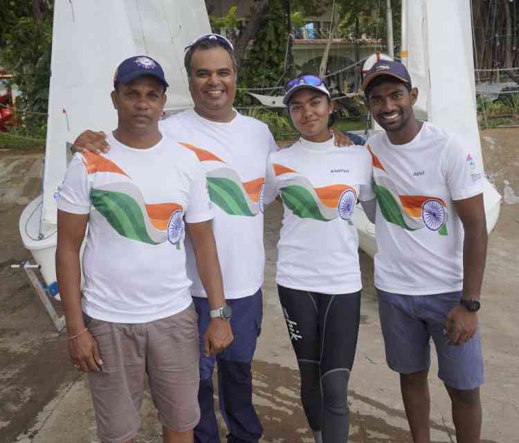 Two Telangana sailors to represent India at Intl 420 Class World Sailing Championship in Spain this month