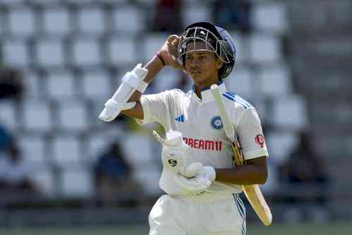1st Test, Day 3: Jaiswal falls for 171 as India extend lead to 250 against West Indies at lunch