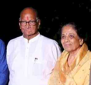 Sharad Pawar’s wife Pratibha undergoes hand surgery, stable